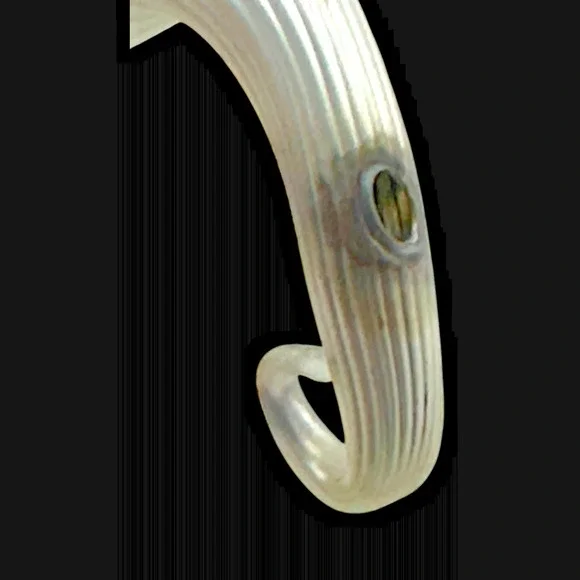 Santa Claus Head & Hat Christmas Ornament Blown Glass Rhinestone Whimsical - Picture 8 of 9